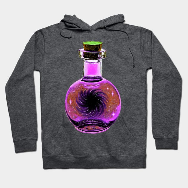 Blackhole galaxy potion Star Hoodie by LukjanovArt